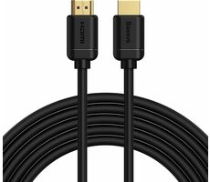 Baseus CAKGQ-D01 Kábel HDMI 2.0 (M) - HDMI 2.0 (M) 5 m čierna / 4K / 30 Hz / HDR