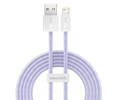 Baseus CALD000505 Kábel USB-A (M) - Lightning (M) 2 m fialová