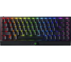 Razer BlackWidow V3 Mini HyperSpeed ??čierna / Bezdrôtová herná klávesnica / mechanická / USB-C / BT / Razer Green / US 