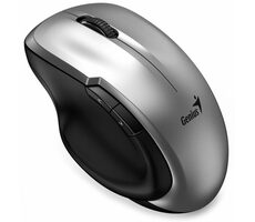 Genius Ergo 8200S Bezdrôtová optická myš s pripojením USB-C strieborná / 1200 dpi / bezdrôtová / USB Type-C