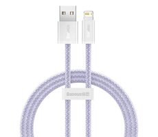 Baseus CALD040005 Kábel USB-A (M) - Lightning (M) 1 m fialová