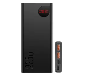 Baseus PPAD070001 Adaman Metal / Powerbanka / 10000mAh / 2x USB-A / USB-C / Micro USB / 22.5W