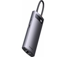 Baseus WKWG080013 StarJoy Dokovacia stanica / 3x USB 3.0 / HDMI / USB-C PD / RJ45