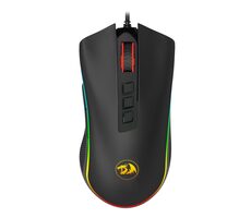 Redragon Cobra M711 čierna / Herná optická myš / 10000 DPI / USB / 7 tlačidiel / RGB podsvietenie / 1.8 m