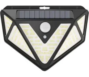 Superfire FF6-B solárna lampa na stenu / 33W / 220lm / 1200 mAh