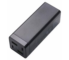Trx Napájací rýchlonabíjací adaptér 65W čierna / 2x USB-C / 2x USB-A / PD 3.0 / QC 4+