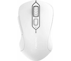 Dareu LM115G biela / Bezdrôtová optická myš / 1600DPI / 6 tlačidiel / 2.4G
