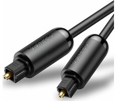 Ugreen AV122 Toslink optický prepojovací kábel (MM) hliníkový oplet 1.5m čierna