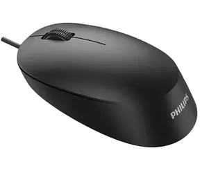 Philips SPK7207BL/00 čierna / Myš / optická / 1200 DPI / 3 tlačidlá / USB-A / 1.5m