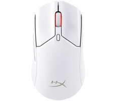 HyperX Pulsefire Haste 2 Wireless biela / Herná bezdrôtová myš / optická / 26000DPI / 6 tlačidiel / USB / BT / 2.4GHz