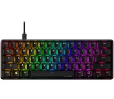 HyperX Alloy Origins 60 čierna / Herná klávesnica / mechanická / HyperX Red / US / RGB / USB-C