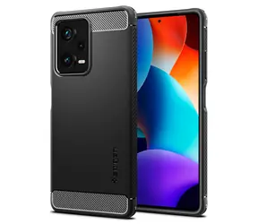 Spigen Rugged Armor Ochranný kryt pre Xiaomi Redmi Note 12 Pro+ 5G čierna