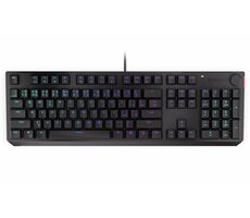 Endorfy Thock CZ Red čierna / Herná klávesnica / Drôtová / USB / CZ layout / 104 kláves / RGB