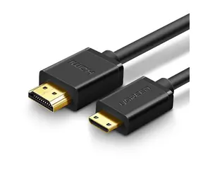 Ugreen HD108 Kábel MiniHDMI - HDMI(MM) 4K60Hz 1.5m čierna