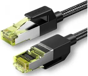 Ugreen NW150 Cat 7 F/FTP Ethernet RJ45 0.5 m čierna / opletený