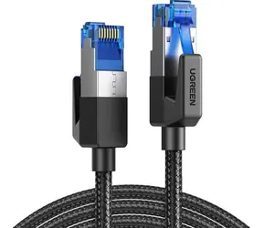 Ugreen NW153 Cat 8 F/FTP Ethernet RJ45 1.5m čierna / opletený