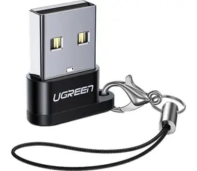 Ugreen Adaptér USB-A (M) - USB-C (F) čierna / Bluetooth