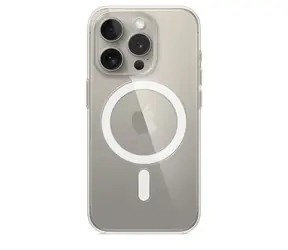 Apple Priehľadný kryt s MagSafe pre iPhone 15 Pro transparentné