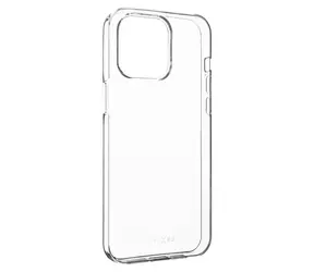 FIXED Slim AntiUV gélový kryt odolný proti zažltnutiu pre Apple iPhone 15 Pro číra