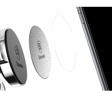 Baseus ACDR-A0S Plechy pre magnetický držiak čierno-šedá / 2 ks 