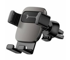 Baseus SUYL-FK01 Cube Gravitačný držiak na mobil do auta na mriežku klimatizácia čierna
