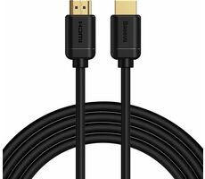 Baseus CAKGQ-C01 Kábel HDMI 2.0 (M) - HDMI 2.0 (M) 3 m čierna / 4K / 60Hz / HDR / 18Gbps