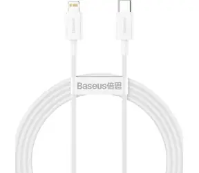 Baseus CATLYS-C02 Kábel USB-C (M) - Lightning (M) 2 m biela