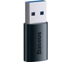 Baseus ZJJQ000103 Adaptér USB-A (M) - USB-C (F) čierna