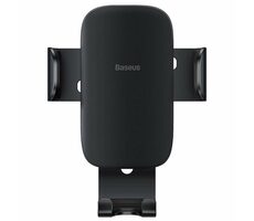 Baseus SUJS000001 Metal Age II Držiak mobilu do mriežky auta čierna
