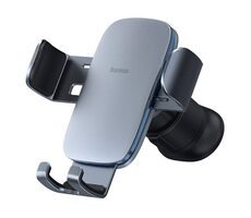 Baseus SUJS000013 Metal Age II Gravitational Držiak mobilu do mriežky auta šedá