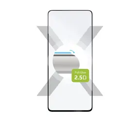 FIXED Full-Cover Ochranné tvrdené sklo pre Honor 90 lite 5G čierna / lepenie cez celý displej 