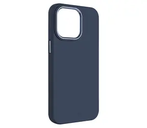 FIXED MagFlow Zadný kryt s podporou MagSafe pre Apple iPhone 15 Pro Max modrá