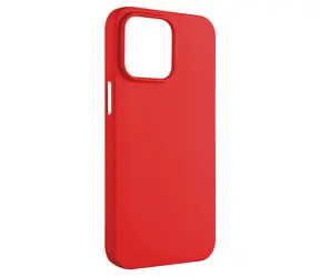FIXED Story Zadný pogumovaný kryt pre Apple iPhone 15 Pro červená