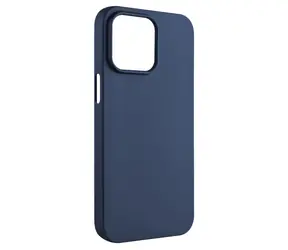 FIXED Story Zadný pogumovaný kryt pre Apple iPhone 15 Pro Max modrá