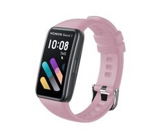 FIXED Silicone Strap Silikónový remienok pre Honor Band 6/7 ružová