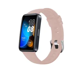 FIXED Silicone Strap Silikónový remienok pre Huawei Band 8 ružová
