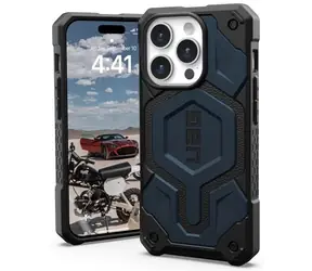 UAG Monarch Pro MagSafe ochranný kryt pre Apple iPhone 15 Pro tmavo modrá