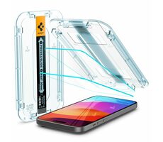 Spigen Glass tR EZ Fit ochranné sklo pre Apple iPhone 15 PLUS 2ks číra 