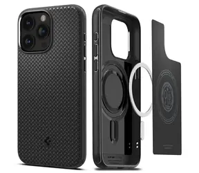 Spigen Mag Armor MagSafe ochranný kryt pre Apple iPhone 15 Pro Max čierna