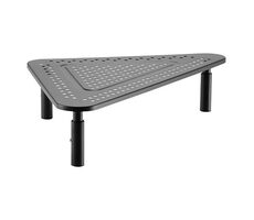 Gembird MS-TABLE-02 Podstavec pod monitor čierna / 500 x 285 x 120 mm / oceľ / nosnosť 20 kg
