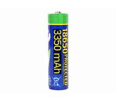 Gembird EG-BA-18650/3350 Dobíjacia batéria 18650 / 3.7V / 3350 mAh / lítiová / 1 ks / v blistri 