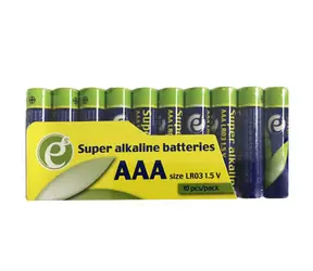 Gembird EG-BA-AAASA-01 Batéria AAA 10ks / 1.5V / alkalická