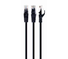 Gembird PP6U-0.5M CAT6 UTP 0.5m čierna / Patch kábel / 8P8C