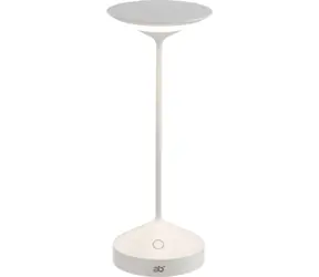 ab+ by Albert Tempo biela / Stolová lampa / LED / 2.5W / 200 lm / Li- ION / IP54