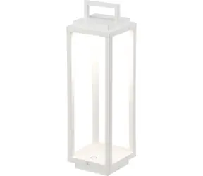 ab+ by Abert Resort biela / Stolová lampa / LED / 2.2W / 180 lm / Li- ION / IP54