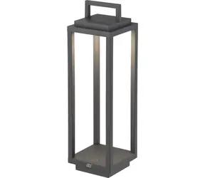 ab+ by Abert Resort šedá / Stolná lampa / LED / 2.2W / 180 lm / Li- ION / IP54