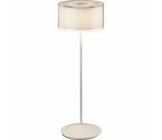 ab+ by Abert Logo biela / Stolová lampa / LED / 2.2W / 230 lm / Li- ION / IP54