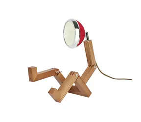 Piffany Mr. Wattson Mini Table Lamp svetlo červená / Stolová lampa / G4 / 0.5W / 50 lm / USB-A
