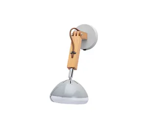 Piffany Mr. Wattson Wall Lamp šedá / Lampa na stenu / G9 / 2.5W 