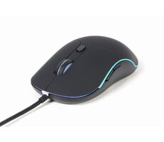Gembird MUS-UL-02 čierna / Drôtová myš / USB / 2400 DPI / 1.8m / 6 tlačidiel 
